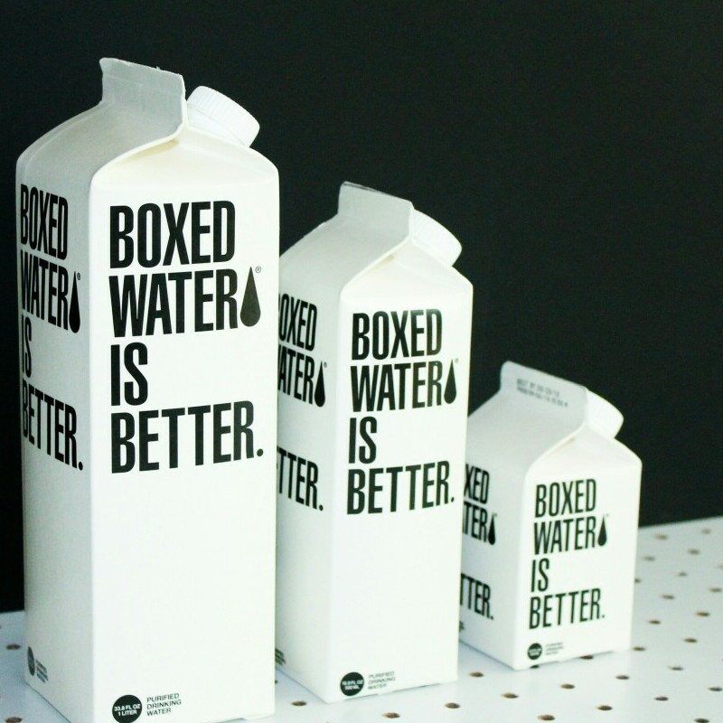 Boxed water